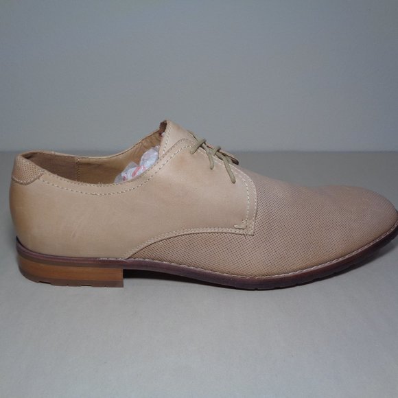 Steve Madden Size 11.5 M EBNERR Tan Leather Oxfords New Men\'s Shoes main image 15